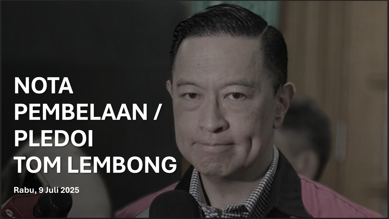Thomas Trikasih Lembong
