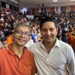 Teguh Anantawikrama (kiri), Wakil Sekretaris Jenderal Akuatik Indonesia. Foto: Dokumentasi pribadi.